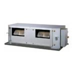 Fujitsu Kasetinis Split oro kondicionierius 100-250 Pa KR 12,10/13,50 kW - Image 2
