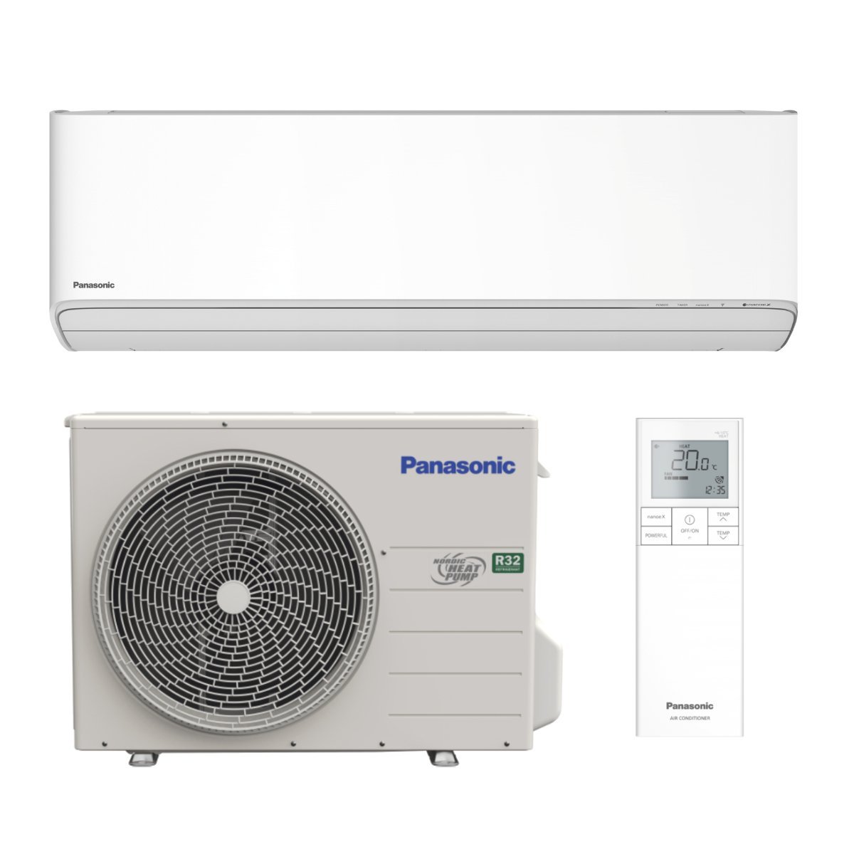 CS-HZ35XKE-H-CU-HZ35XKE Panasonic-06-1 Panasonic Šilumos siurblys oras-oras HZ 3,50/4,20 kW, yra Wifi - Image 1
