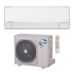 Airwell Sieninis šilumos siurblys oras-oras (-25°C) NORDIC 5,27/5,56 kW, yra Wifi
